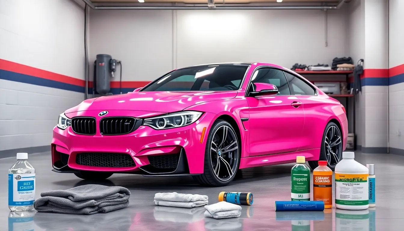Pink BMW M4: The Bold Sports Car Breaking All Color Barriers in 2025 13