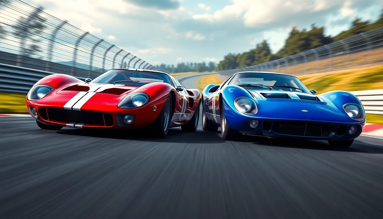 50+ Epic Ford vs Ferrari Wallpapers: Free HD Downloads for Racing Fans 17