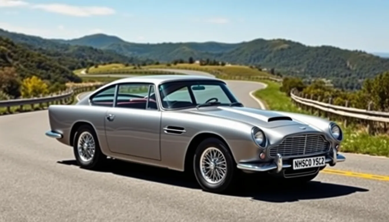 Aston Martin DB5: The Ultimate Guide to James Bond's Legendary $1M Classic Car 2 Aston Martin DB5: The Ultimate Guide to James Bond's Legendary $1M Classic Car 1
