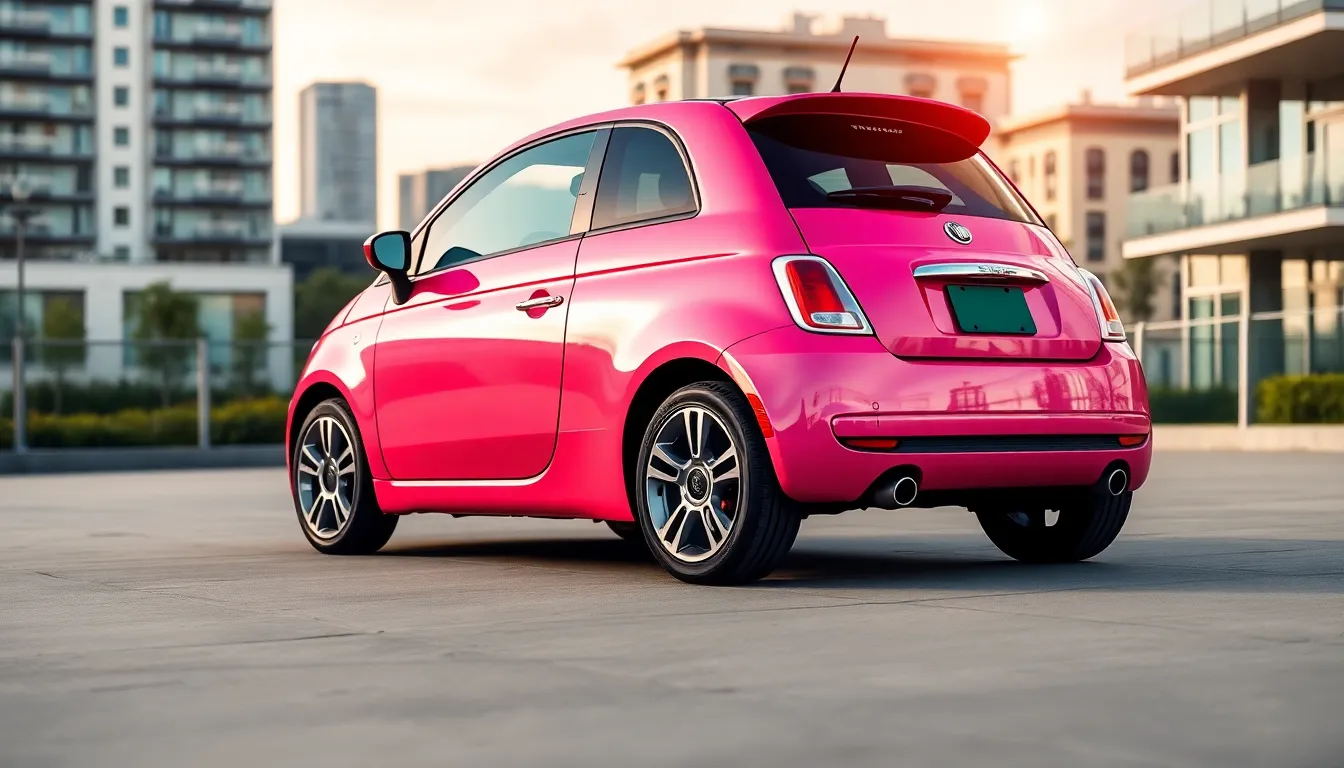 Why Pink Fiat 500s Are Taking Over Social Media (And How to Get One) 2 Why Pink Fiat 500s Are Taking Over Social Media (And How to Get One) 1