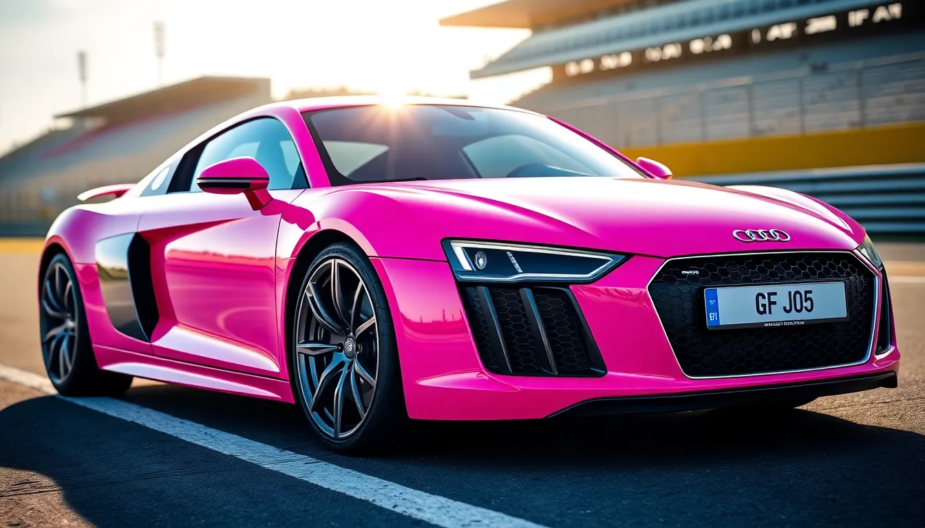 Pink Audi R8: The Bold Supercar That's Breaking All the Rules in 2025 1