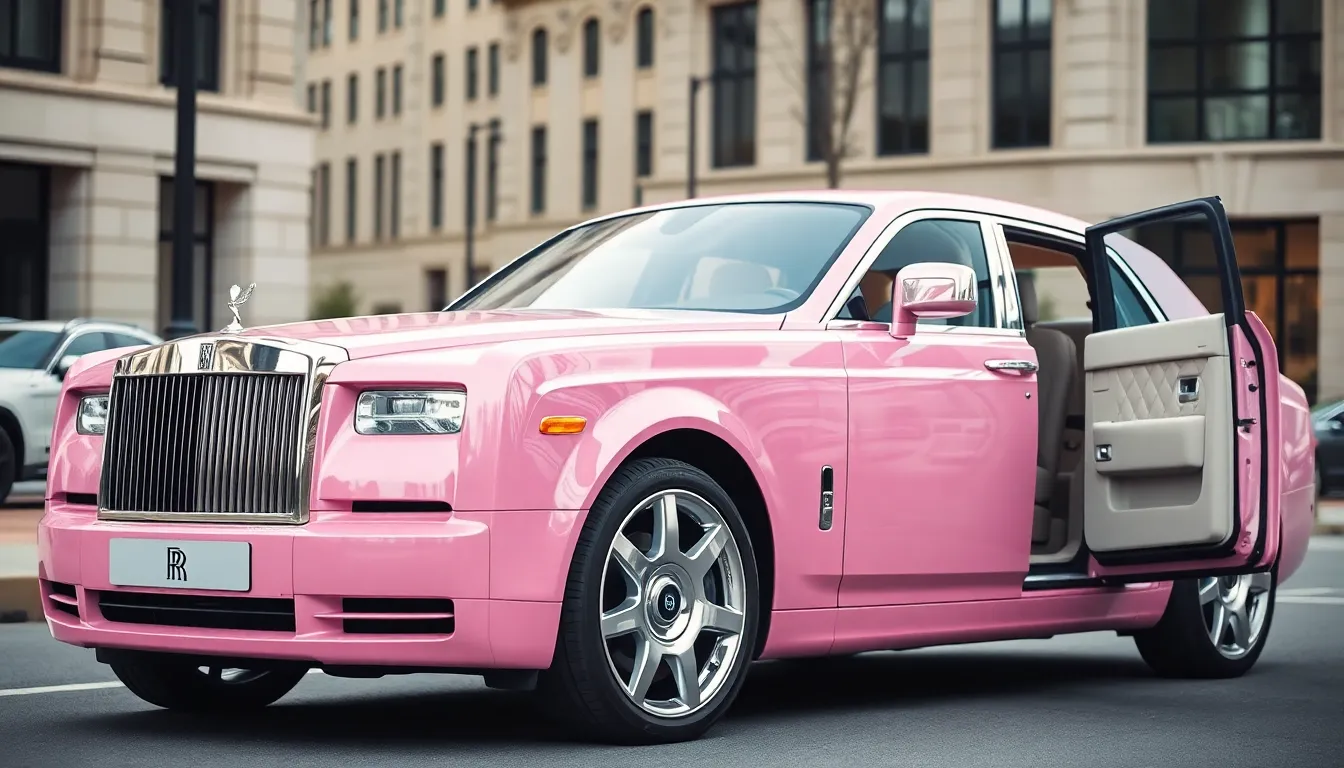 Pink Rolls Royce: The Ultimate Guide to Luxury Cars That Make a Bold Statement 2 Pink Rolls Royce: The Ultimate Guide to Luxury Cars That Make a Bold Statement 1
