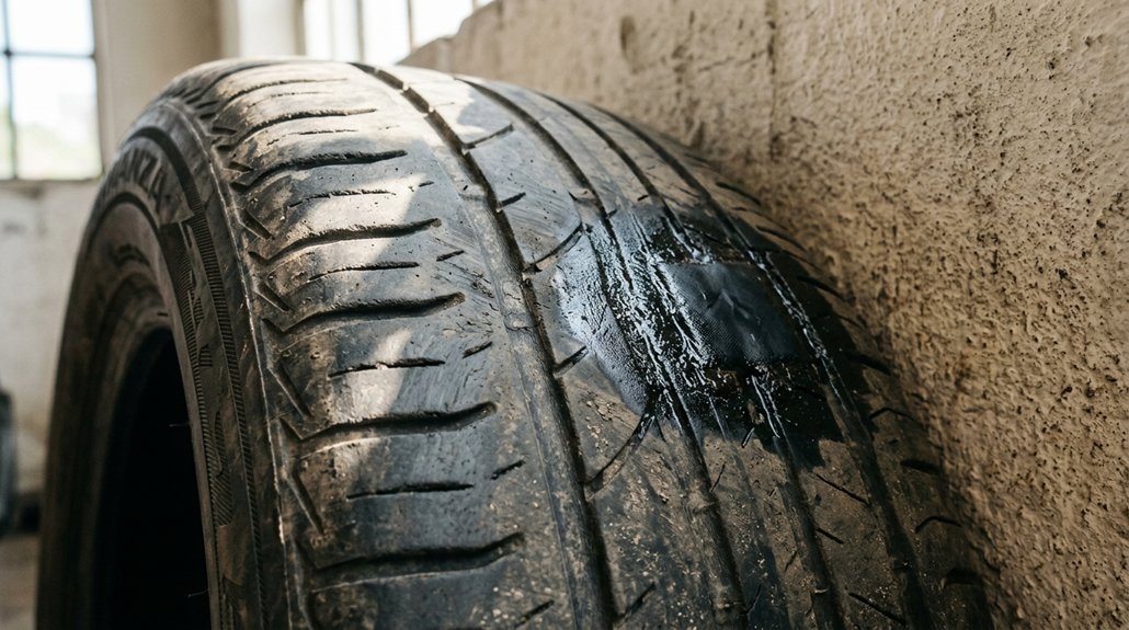 proximity for tire patching sidewall